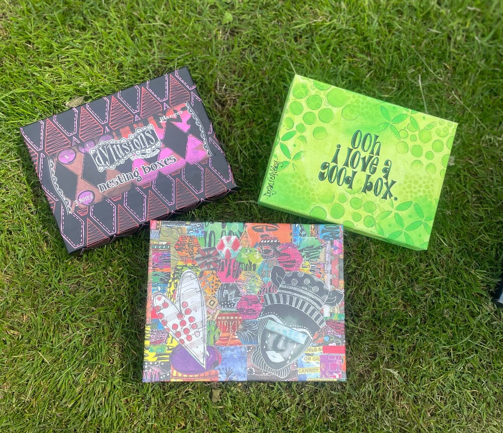 Dylusions Nesting Boxes, 3pk Tools & Accessories Dylusions 