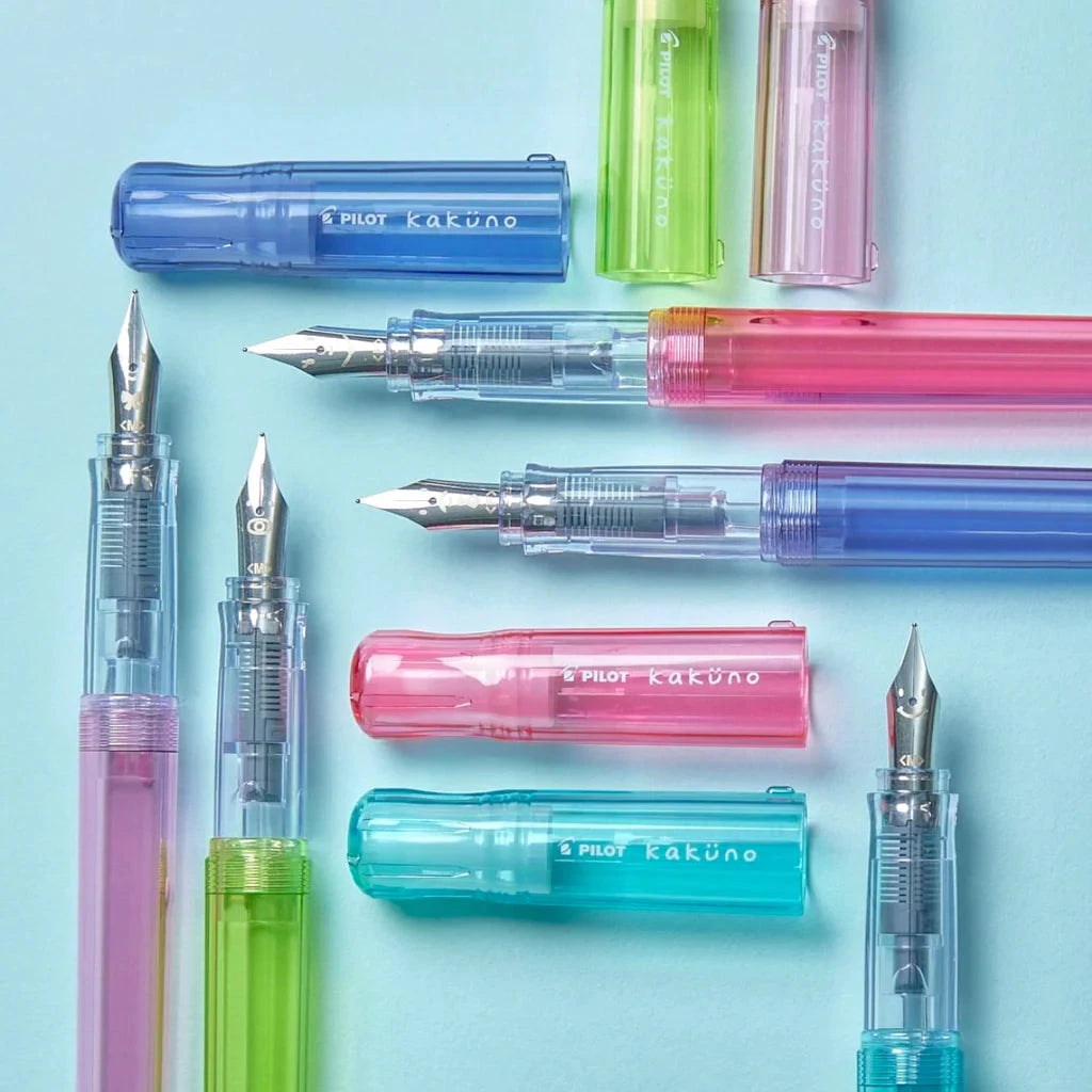 Pilot Kakuno Fountain Pen Family Series - Translucent Writing & Coloring Pilot 