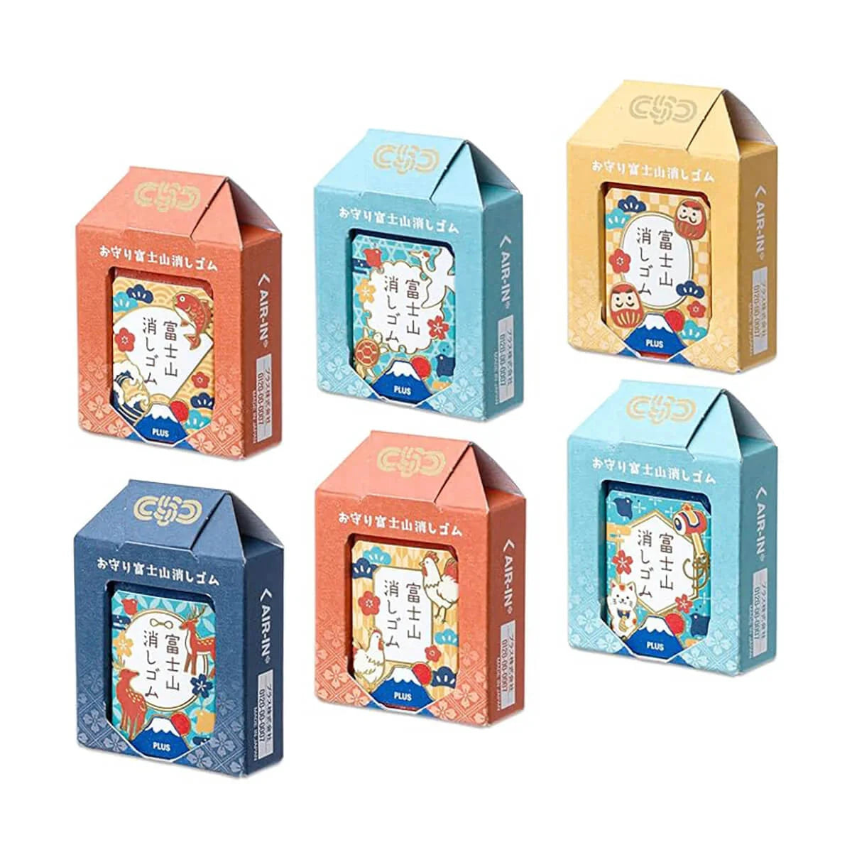 PLUS Air-In Mount Fuji Eraser Omamori Series Tools & Accessories PLUS 