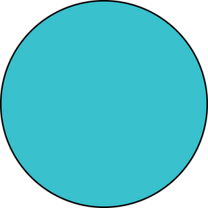 sky blue circle png