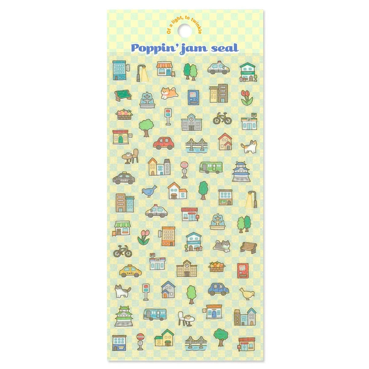Mind Wave Poppin Jam Seal Sticker Sheet Surfaces Mind Wave Town 
