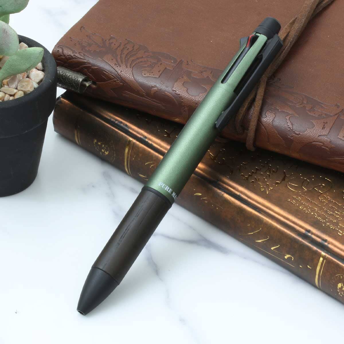Uni-ball JetStream 4&1 Pure Malt Collection 0.5mm - Forest Green Writing & Coloring UniBall 