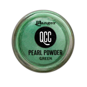 QuickCure Clay Pearl Powders Green, 0.25oz Powders Ranger Ink 