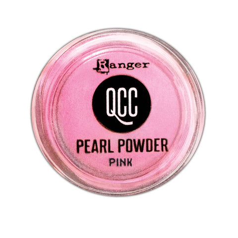 QuickCure Clay Pearl Powders Pink, 0.25oz Powders Ranger Ink 