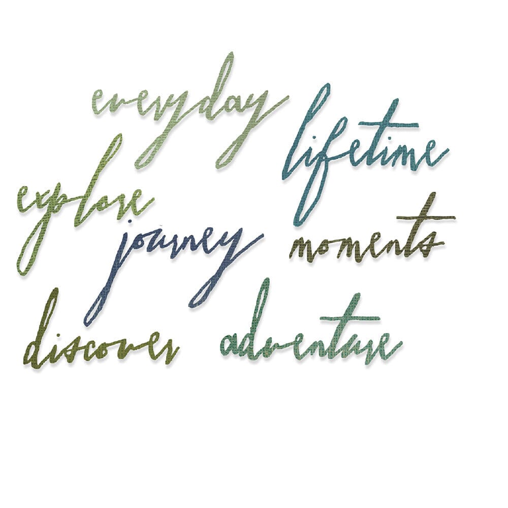 Tim Holtz® Alterations by Sizzix Thinlits™ Dies - Journey, 7pk Cutting Dies Tim Holtz Other 