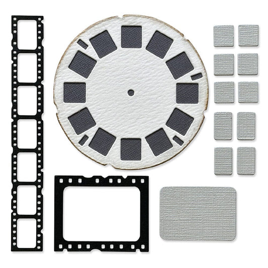 Tim Holtz Alterations by Sizzix Thinlits® Die Set 15PK – Vault Picture Show Cutting Dies Tim Holtz Other 