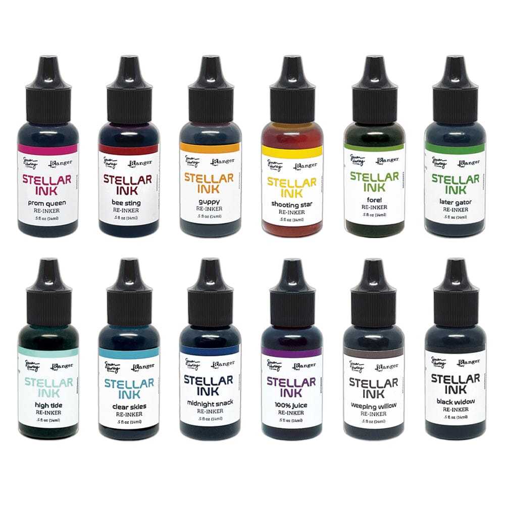 Simon Hurley create. Stellar Dye Ink Re-Inker Bundle Ink Simon Hurley 
