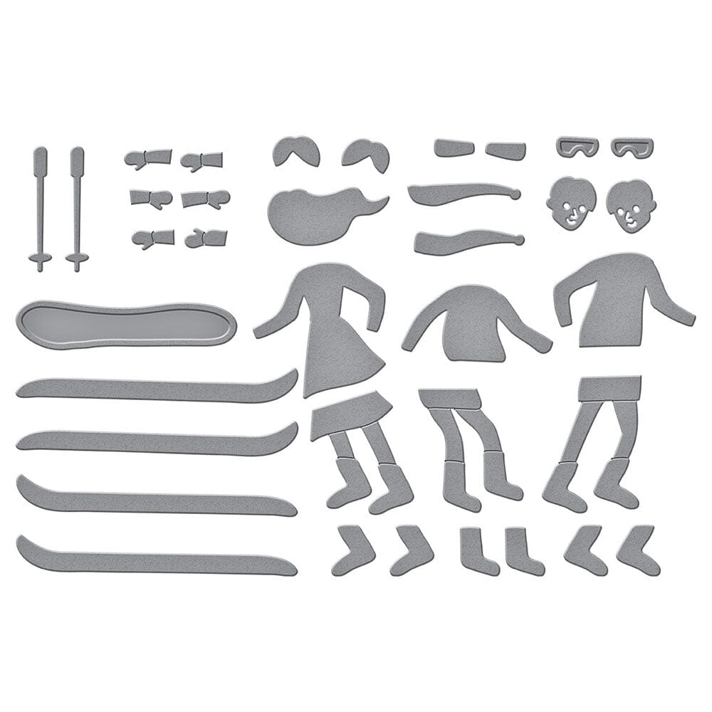 Simon Hurley create. Spellbinders Hit the Slopes Etched Dies Cutting Dies Simon Hurley 