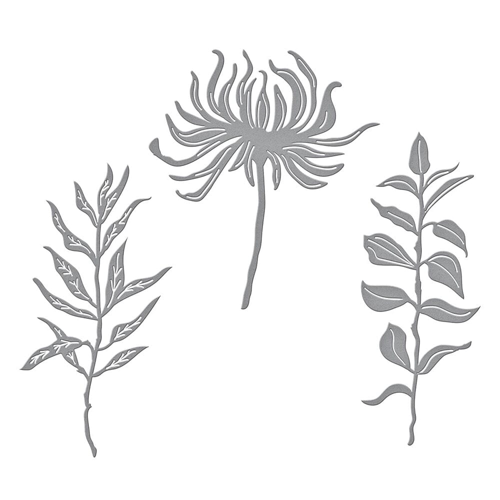 Simon Hurley create. Spellbinders Everyday Foliage Etched Dies Cutting Dies Simon Hurley 