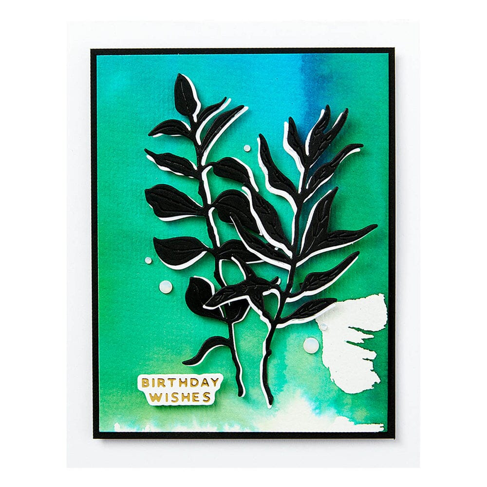 Simon Hurley create. Spellbinders Everyday Foliage Etched Dies Cutting Dies Simon Hurley 