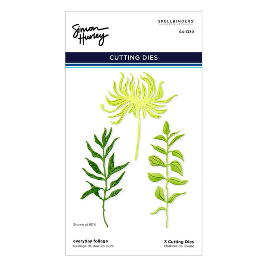 Simon Hurley create. Spellbinders Everyday Foliage Etched Dies Cutting Dies Simon Hurley 