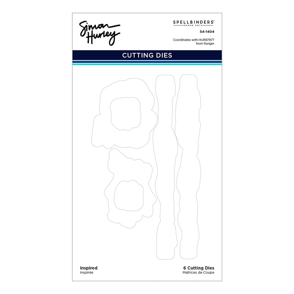 Simon Hurley create. Spellbinders Inspired Die Cutting Dies Simon Hurley 