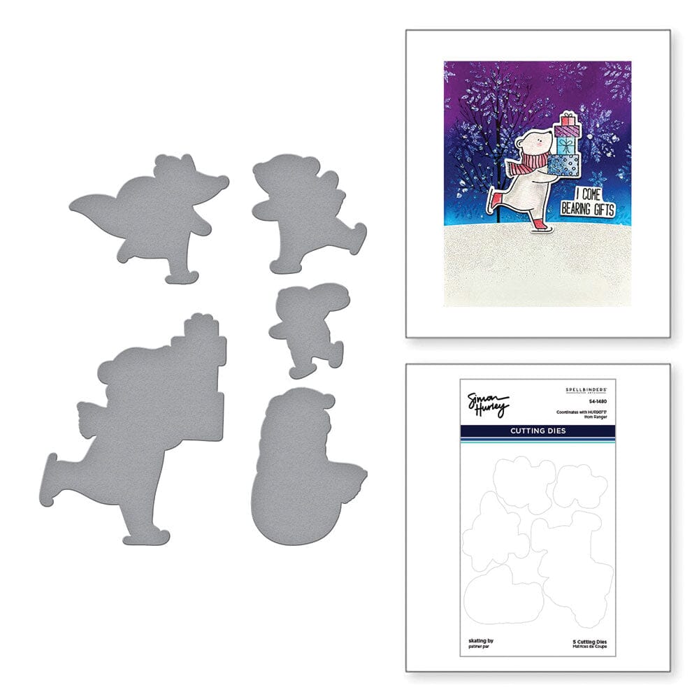 Simon Hurley create. Stamp & Die Bundle - Skating By Stamps Simon Hurley 