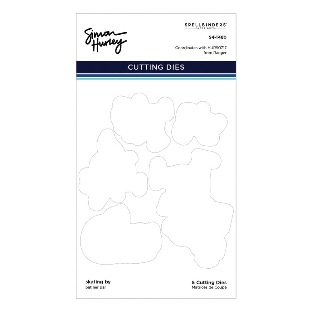 Simon Hurley create. Stamp & Die Bundle - Skating By Stamps Simon Hurley 