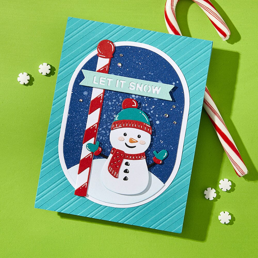 Simon Hurley create. Spellbinders North Pole Sentiments Etched Dies Cutting Dies Simon Hurley 