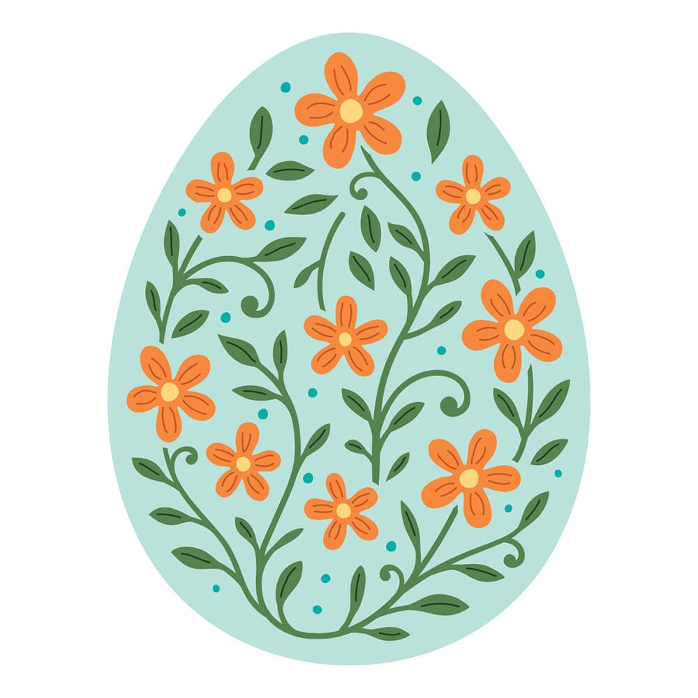 Simon Hurley create. Spellbinders In Bloom Egg Etched Dies Cutting Dies Simon Hurley 