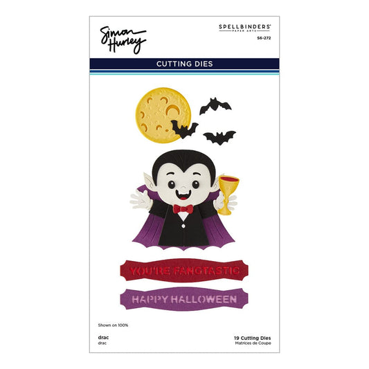 Simon Hurley create. Spellbinders Drac Etched Dies Cutting Dies Simon Hurley 