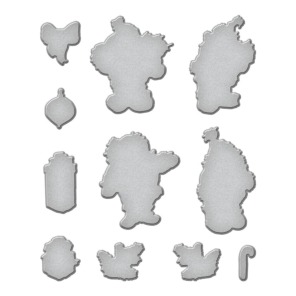 Simon Hurley create. Spellbinders Sketched Santas Die Cutting Dies Simon Hurley 