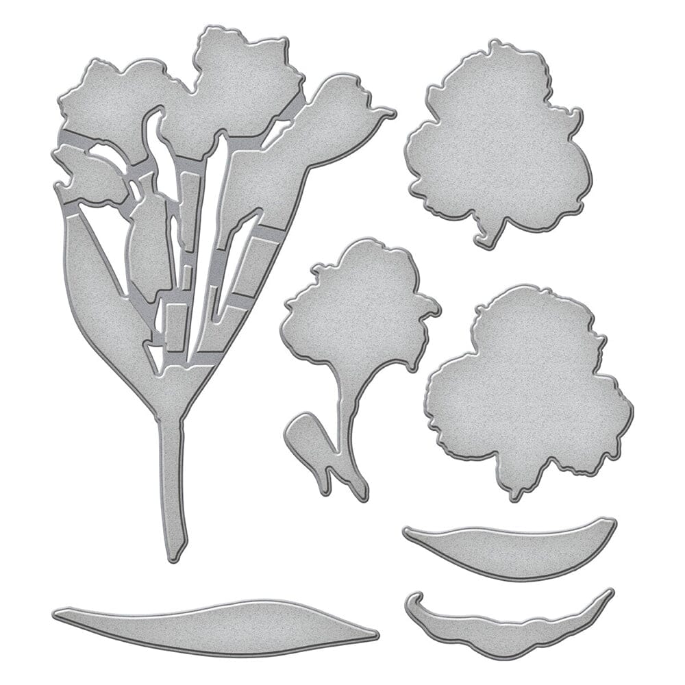 Simon Hurley create. Spellbinders Heartfelt Blooms Etched Dies Cutting Dies Simon Hurley 