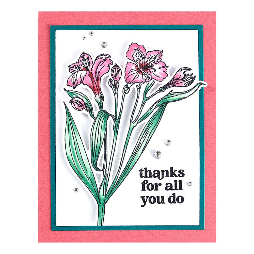 Simon Hurley create. Spellbinders Heartfelt Blooms Etched Dies Cutting Dies Simon Hurley 