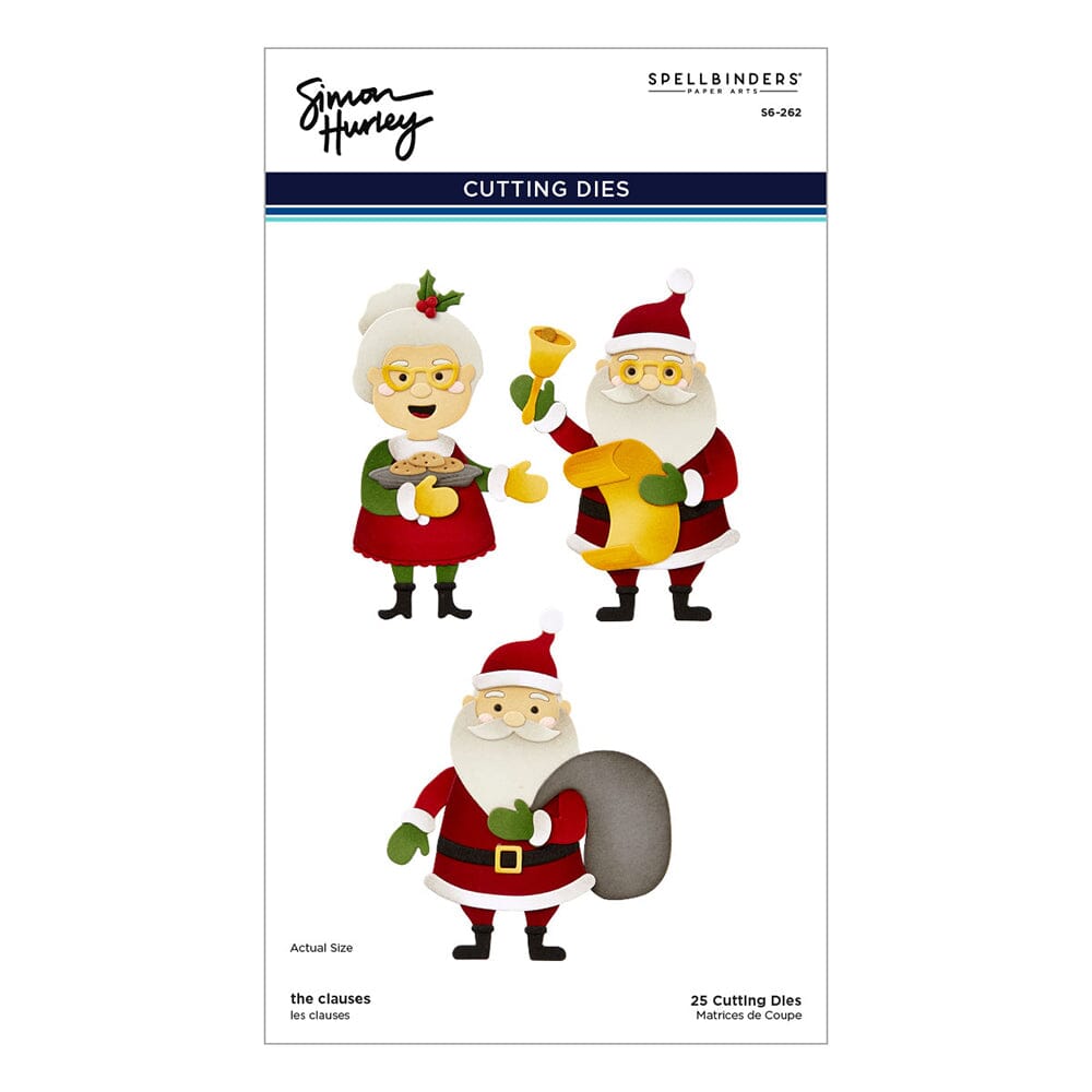 Simon Hurley create. Spellbinders The Clauses Etched Dies Cutting Dies Simon Hurley 