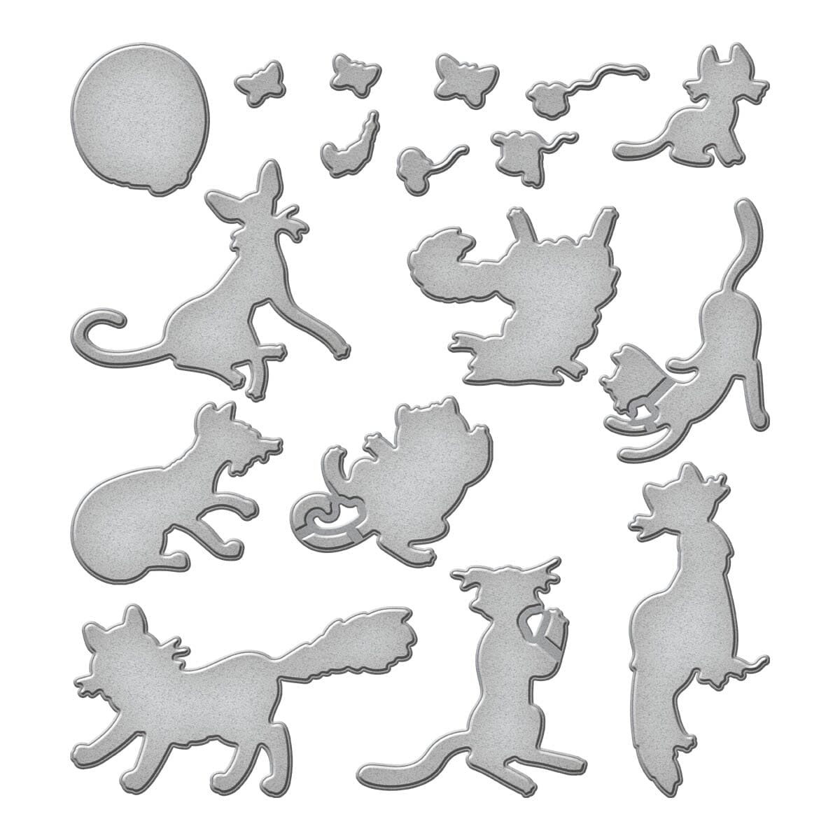 Simon Hurley create. Spellbinders Purrfect Cats Die Cutting Dies Simon Hurley 