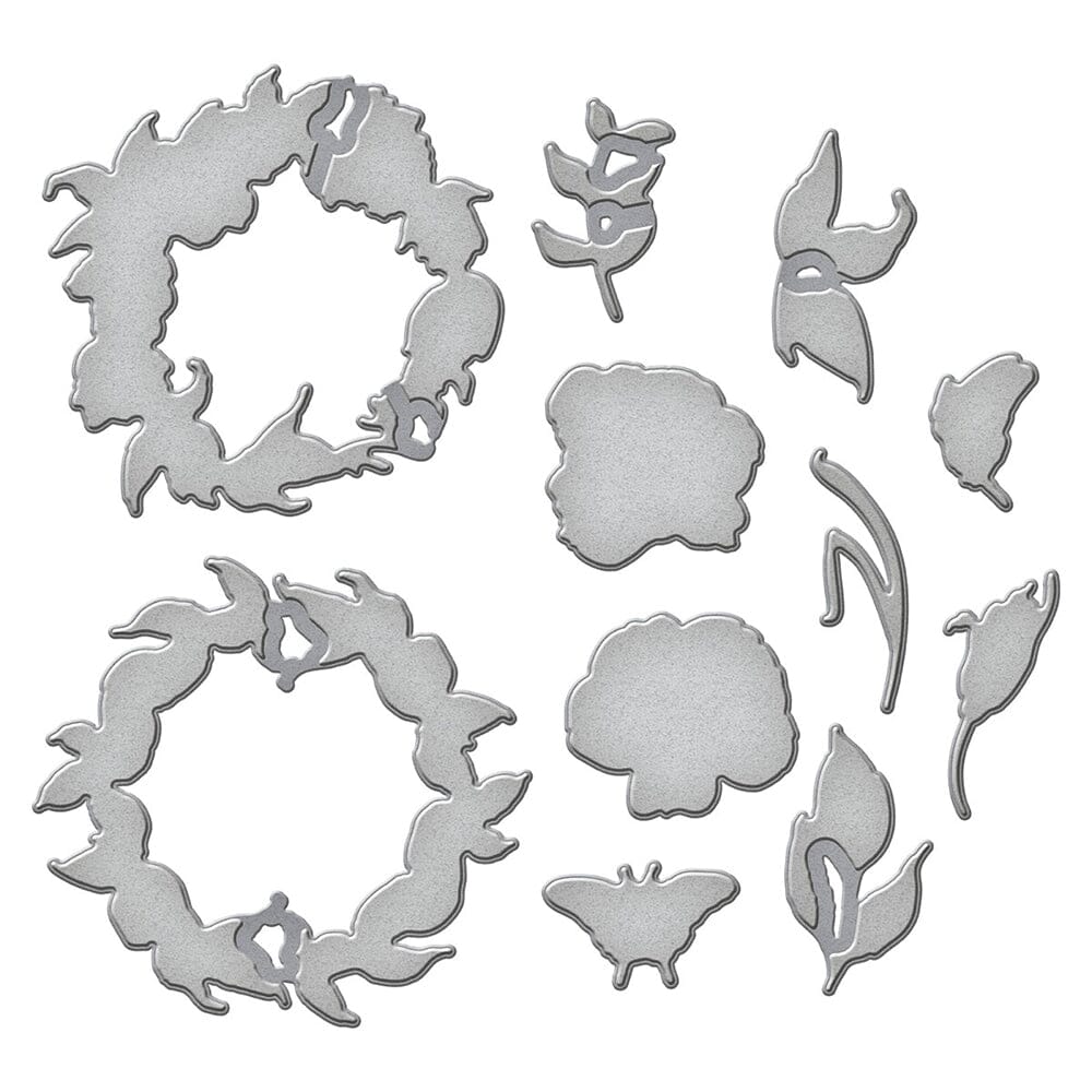 Simon Hurley create. Spellbinders Everyday Wreaths Die Cutting Dies Simon Hurley 