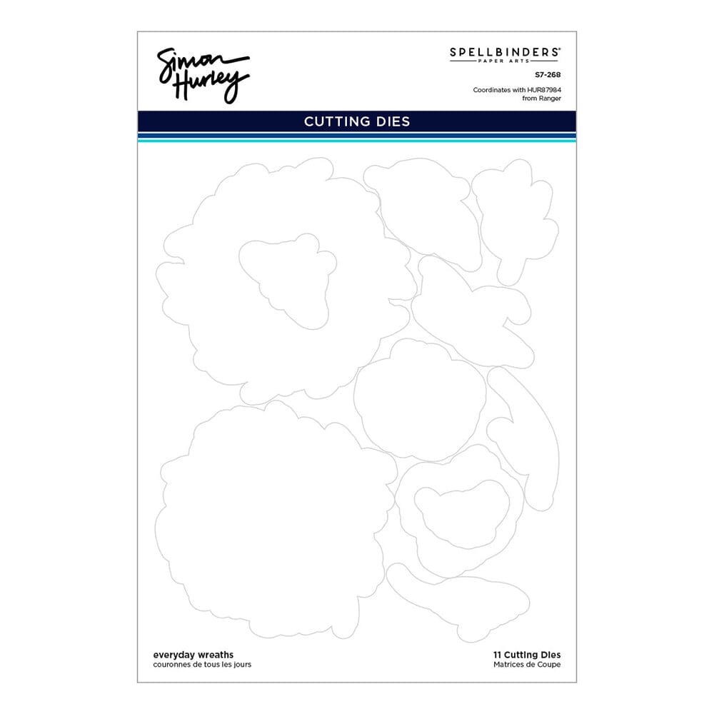 Simon Hurley create. Everyday Wreaths Stamp & Die Bundle Bundles Simon Hurley 