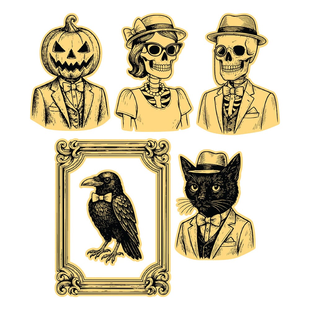 Simon Hurley create. Spellbinders Framed Frights Etched Dies Cutting Dies Simon Hurley 