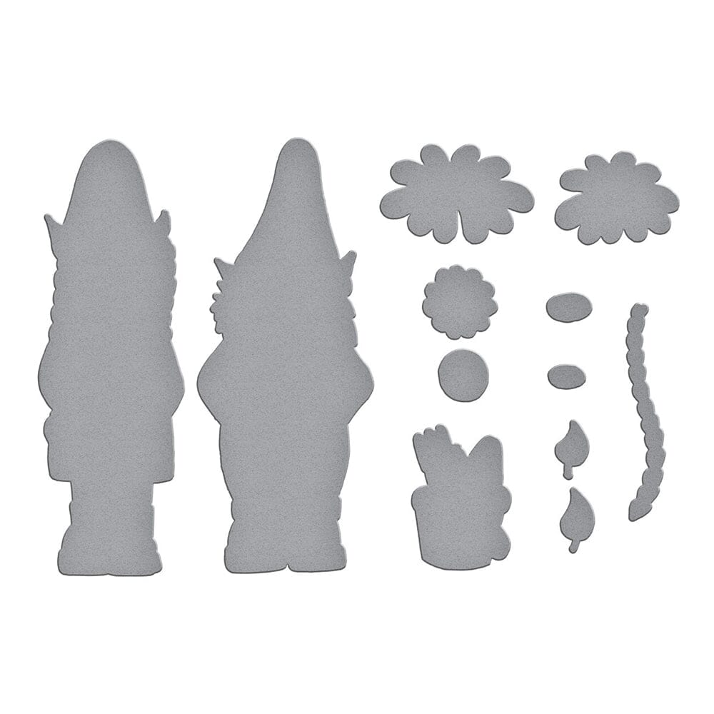 Dylusions by Dyan Reaveley Spellbinders Gnome Sweet Gnome Cutting Dies Dylusions 