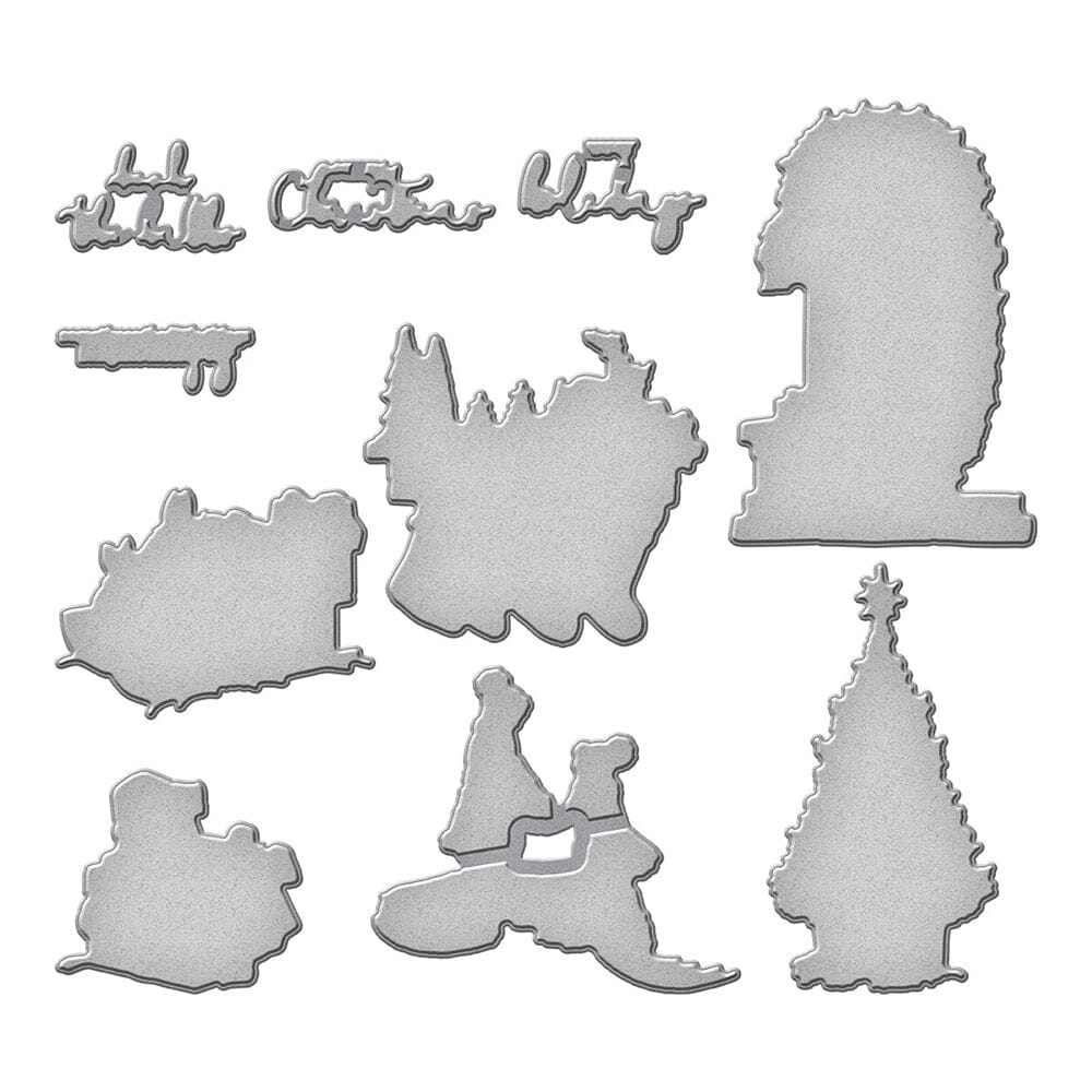 Simon Hurley create. Spellbinders Sketched Christmas Die Cutting Dies Simon Hurley 