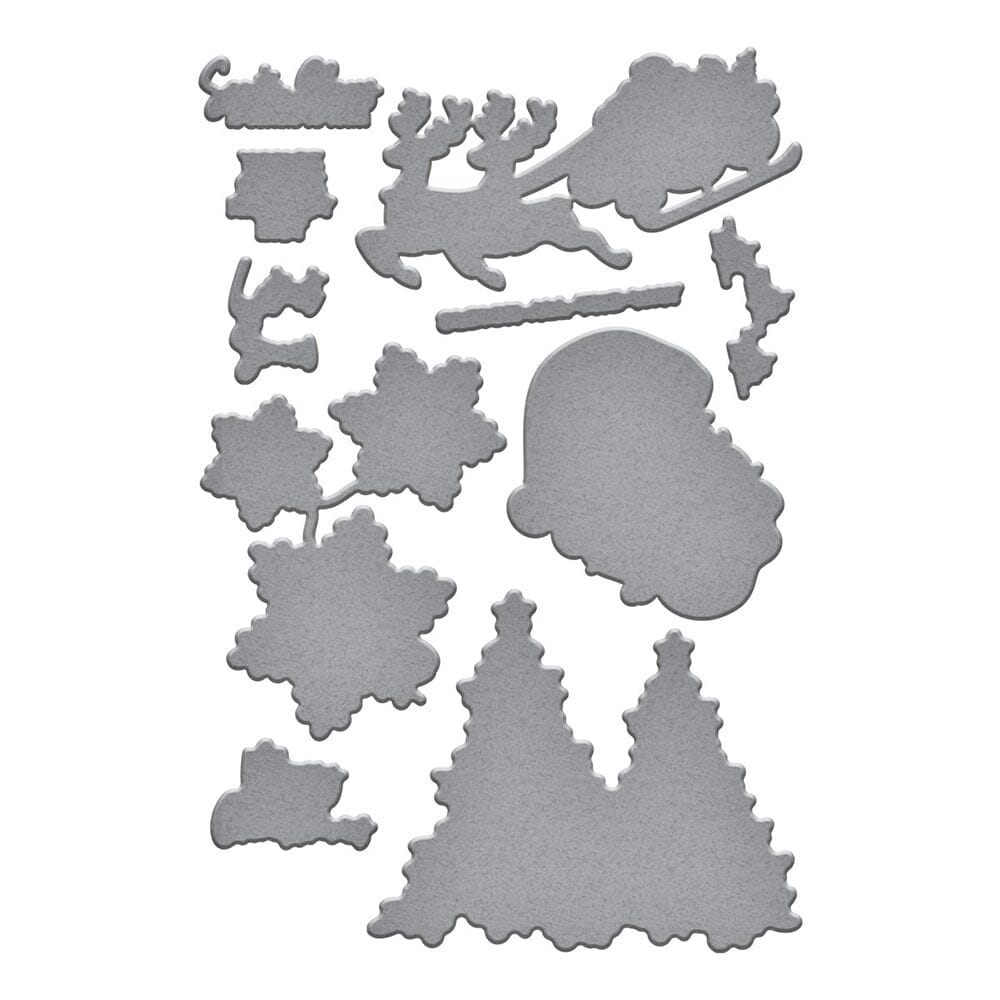 Simon Hurley create. Spellbinders Ho Ho Ho Etched Dies Cutting Dies Simon Hurley 