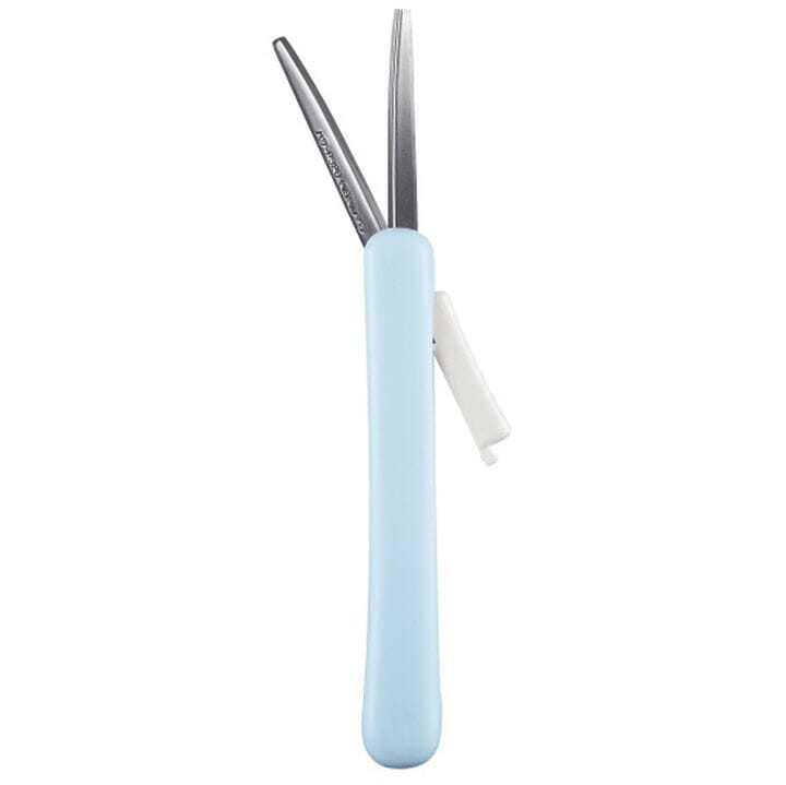 Kokuyo Saxa Poche Compact Scissors Tools & Accessories Kokuyo Aqua 