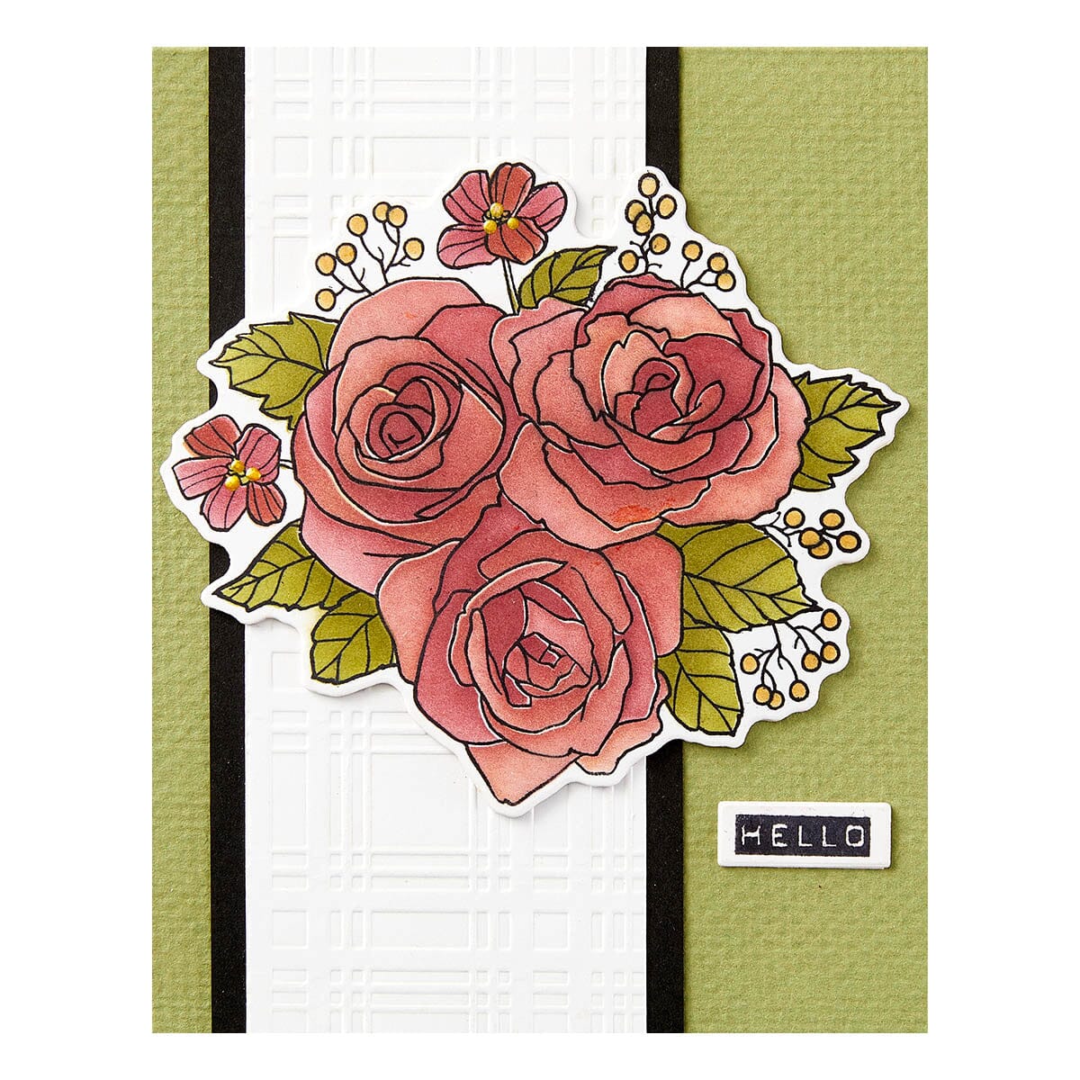 Wendy Vecchi Spellbinders Stamp & Die Set Garden Party Dies Ranger Ink 