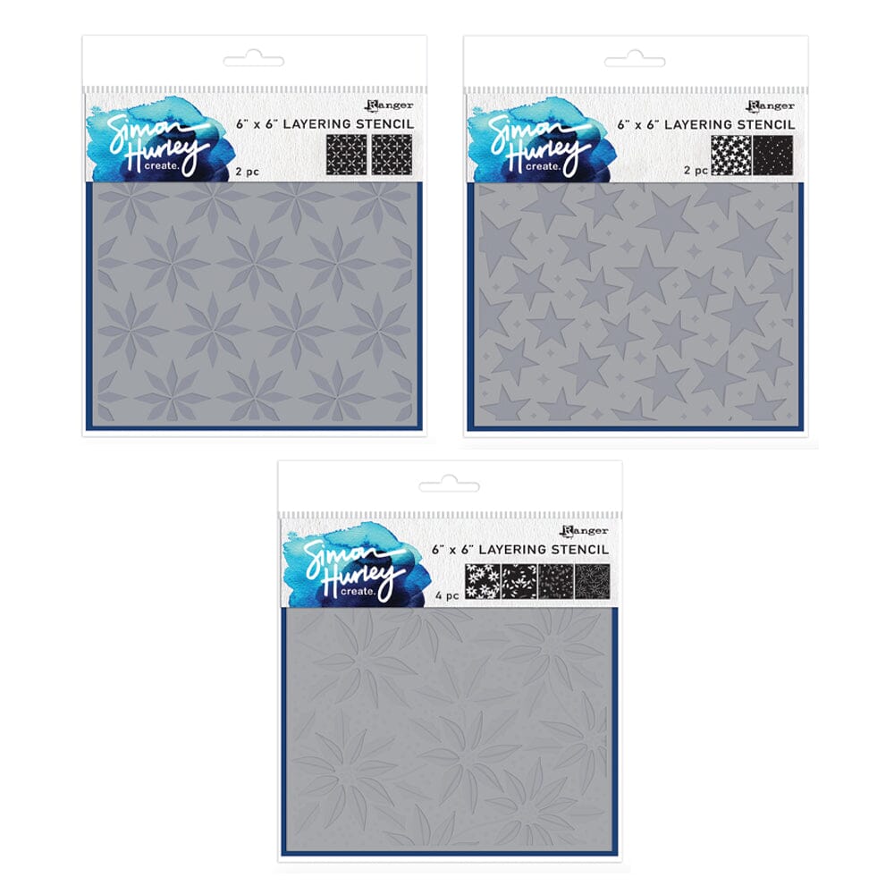 Simon Hurley create. Stencil Bundle Bundles Simon Hurley 