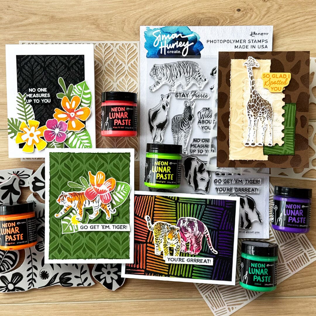 Simon Hurley create. Neon Lunar Paste Bundle Adhesives & Mediums Simon Hurley 