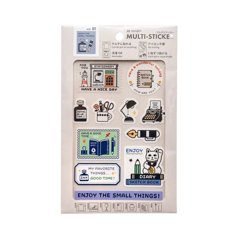 Sanby Eric Muli-Sticker Small Things - Enjoy Stickers Sanby 