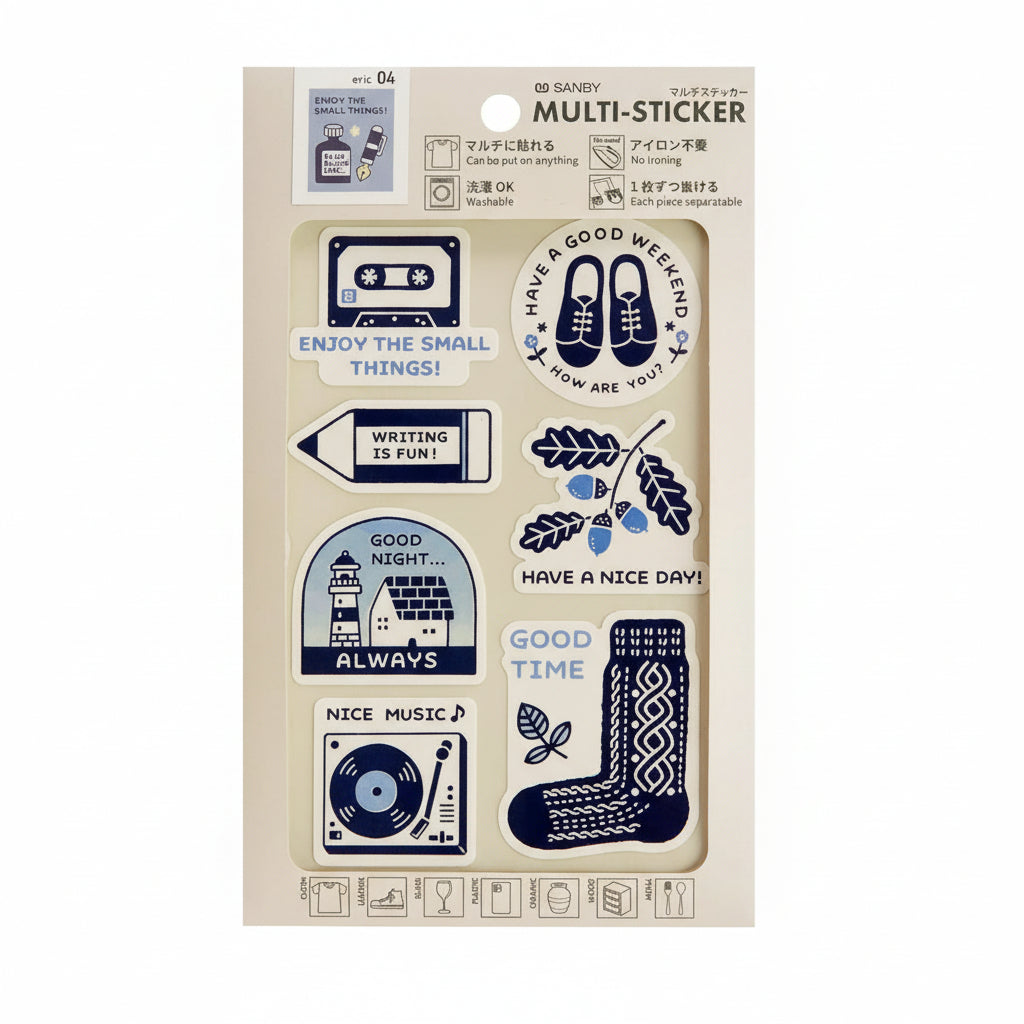 Sanby Eric Muli-Sticker Small Things - Favorite Stickers Sanby 
