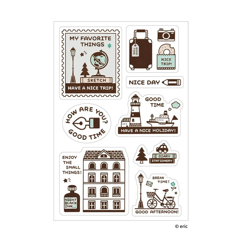 Sanby Eric Muli-Sticker Small Things - Have Fun! Stickers Sanby 