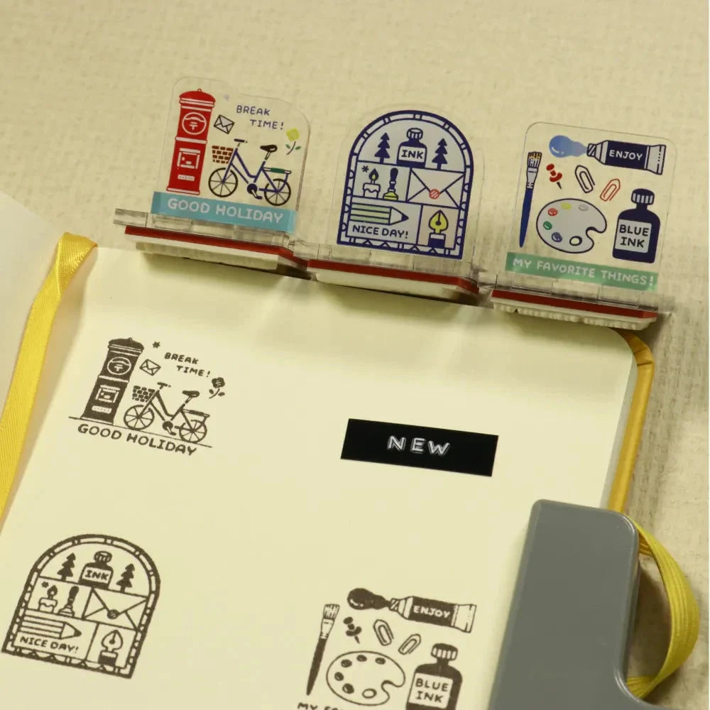 Sanby Eric Small Things Acrylic Stand Stamp - Ink Stamps Sanby 