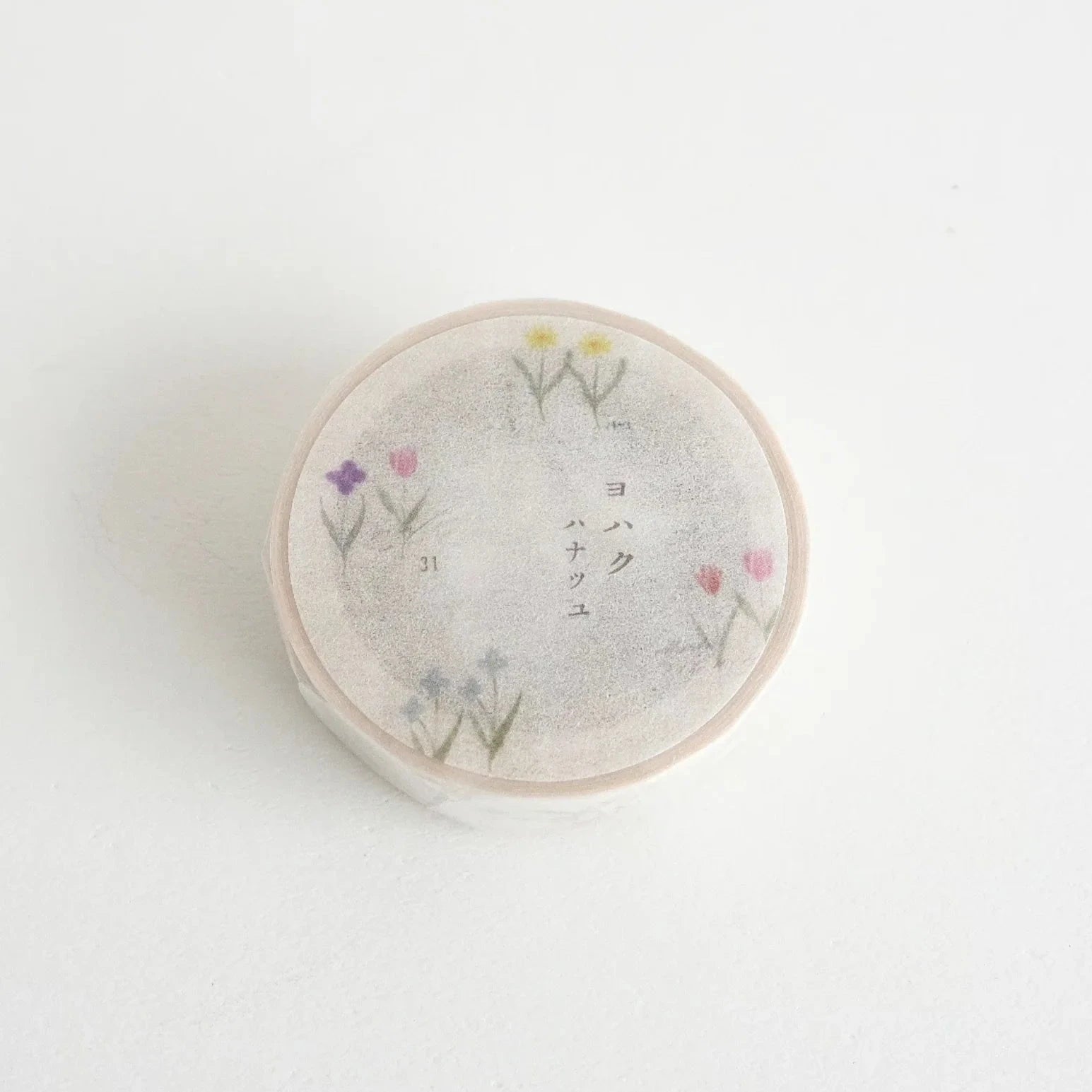 Yohaku Washi Tape - Flower Dew Washi Tape Bande 