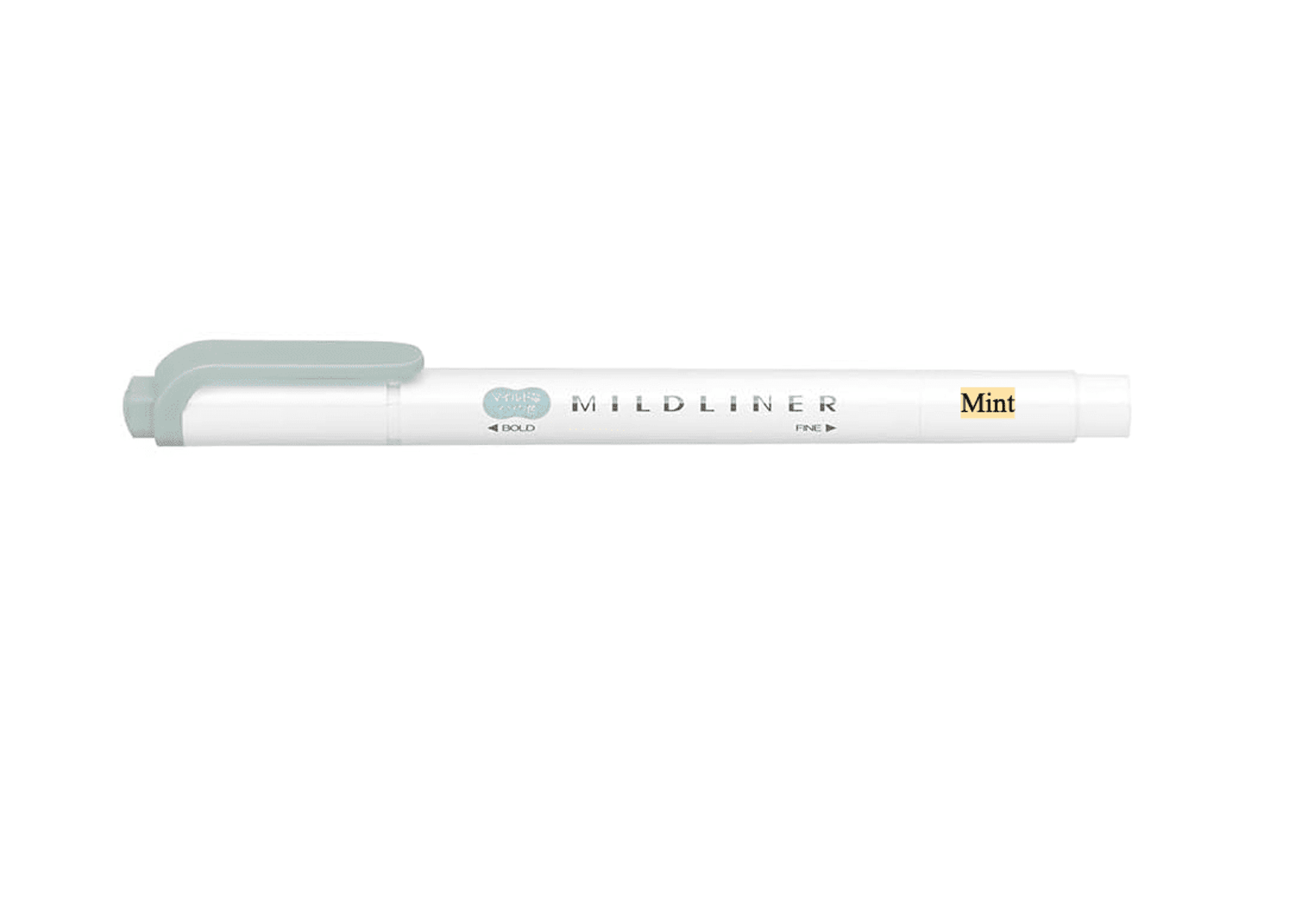 Zebra Mildliners Double-Sided Highlighters Fine/Bold Writing & Coloring Zebra Mint 