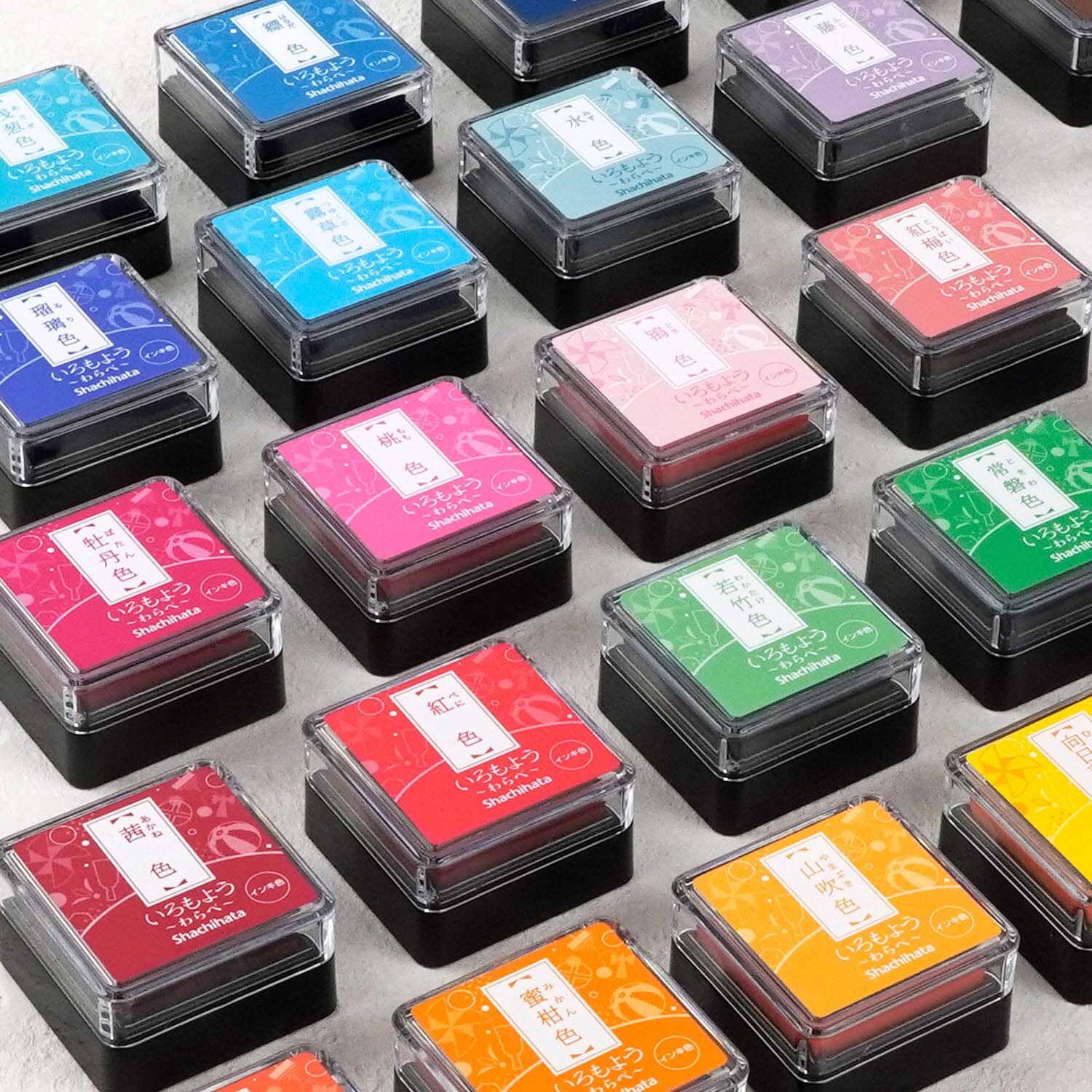 Shachihata Oil Based Iromoyo Mini Ink Pads Ink Pad Shachihata 