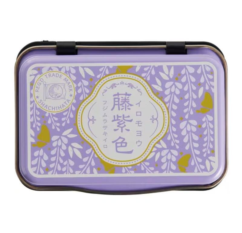 Shachihata Oil Based Iromoyo 100th Anniversary Ink Pads Ink Pad Shachihata Wisteria 