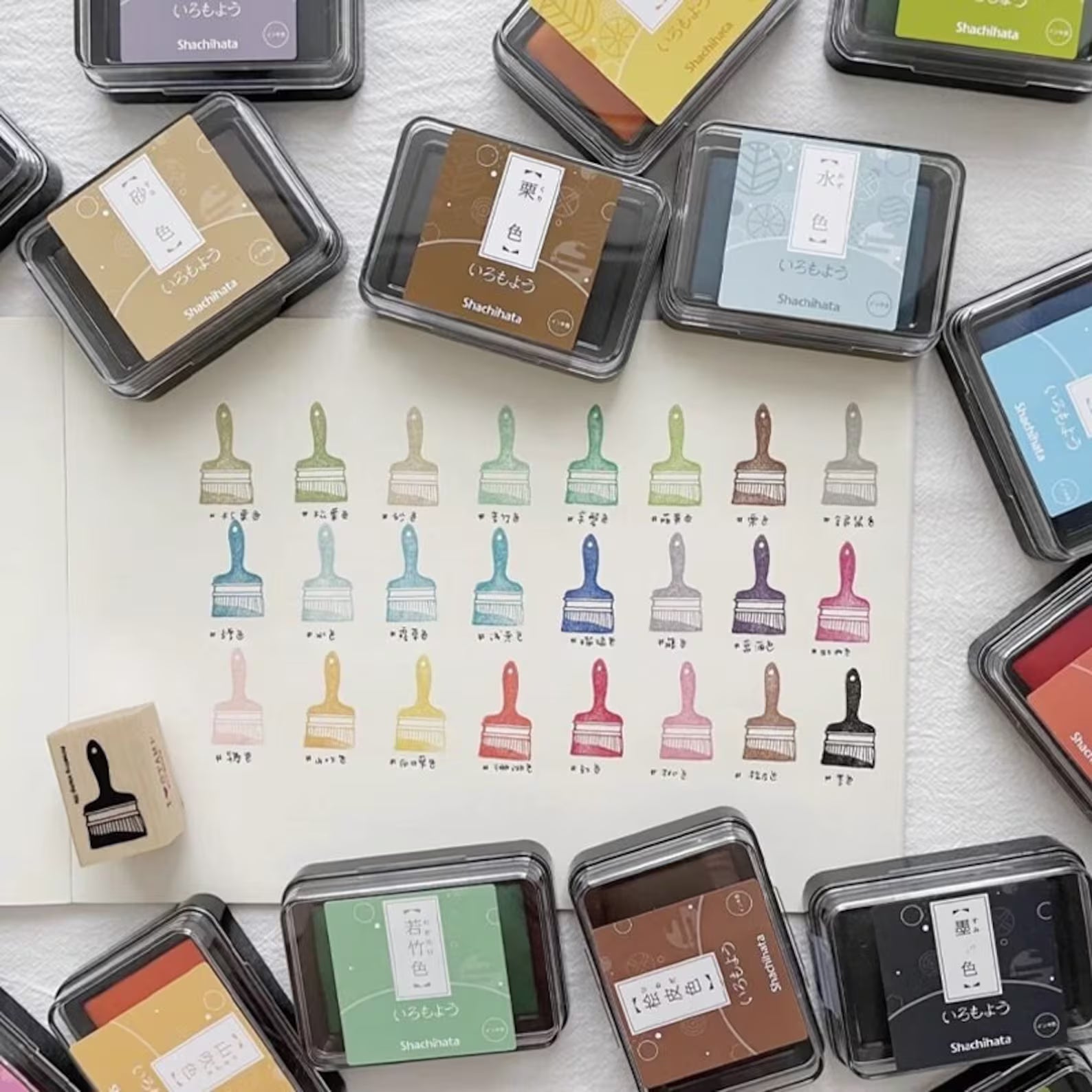 Shachihata Oil Based Iromoyo Ink Pads Ink Pad Shachihata 