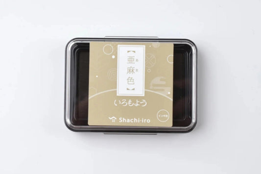 Shachihata Oil Based Iromoyo Ink Pads Ink Pad Shachihata Flax 