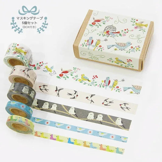 Shinzi Katoh - Petit Masu Box Stickers Shinzi Katoh Birds 