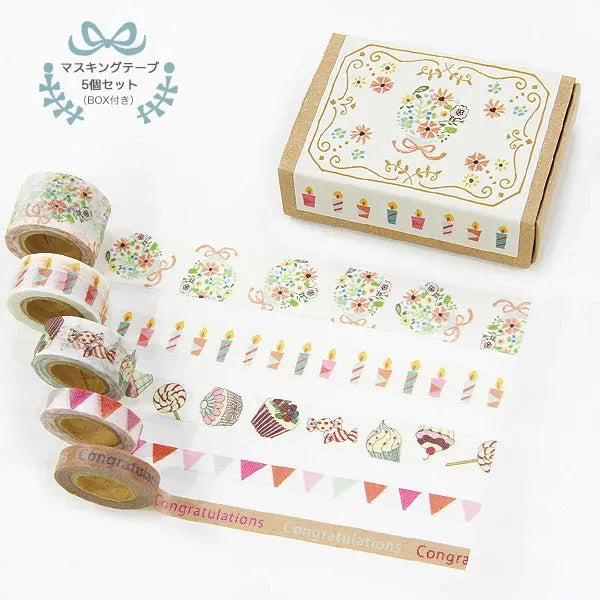 Shinzi Katoh - Petit Masu Box Stickers Shinzi Katoh Celebration 