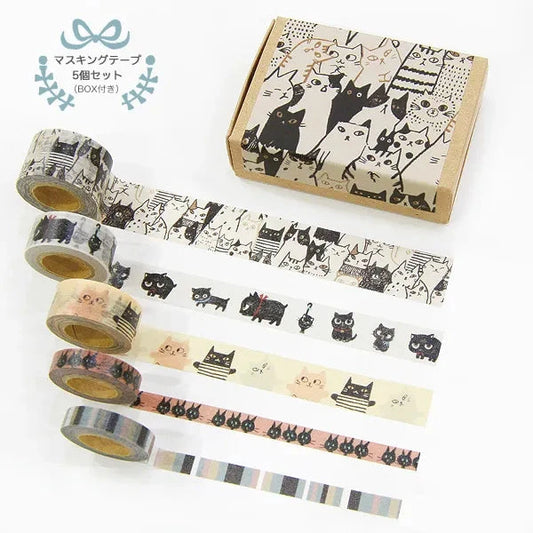 Shinzi Katoh - Petit Masu Box Stickers Shinzi Katoh Cats 