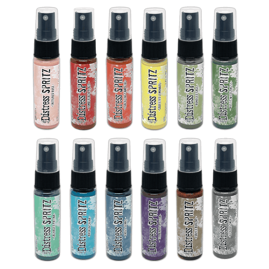 Tim Holtz Distress® Final 12 Spritz Bundle Sprays Distress 